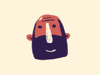 Spot_oldguy #face #character #illustration