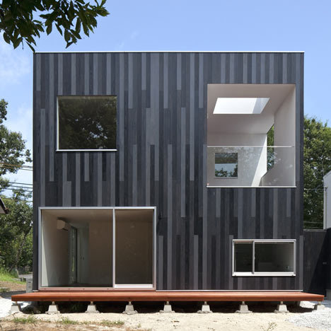N House by TOFU #void #solid #architecture #houses #facades