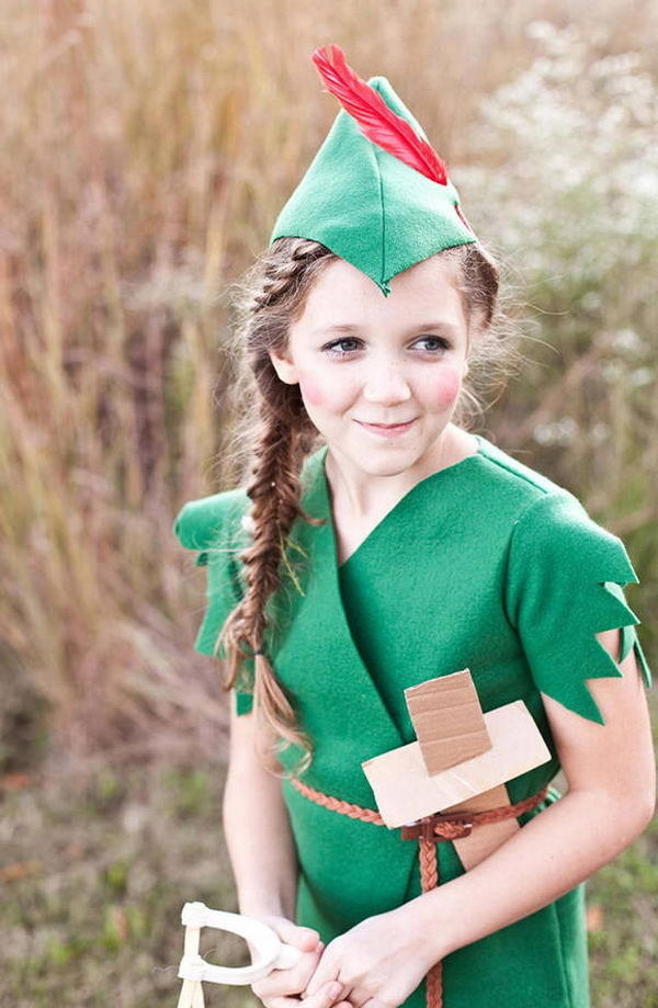 Peter Pan #homemade #diy #costume