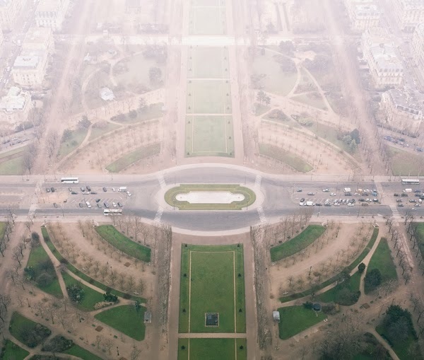 Paris Aerial Photography by Johannes Heuckeroth #photography #aerial #landscape