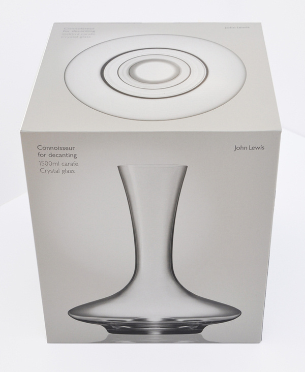 John Lewis Connoisseur Glassware Range | Irving #packaging #geometry #glassware