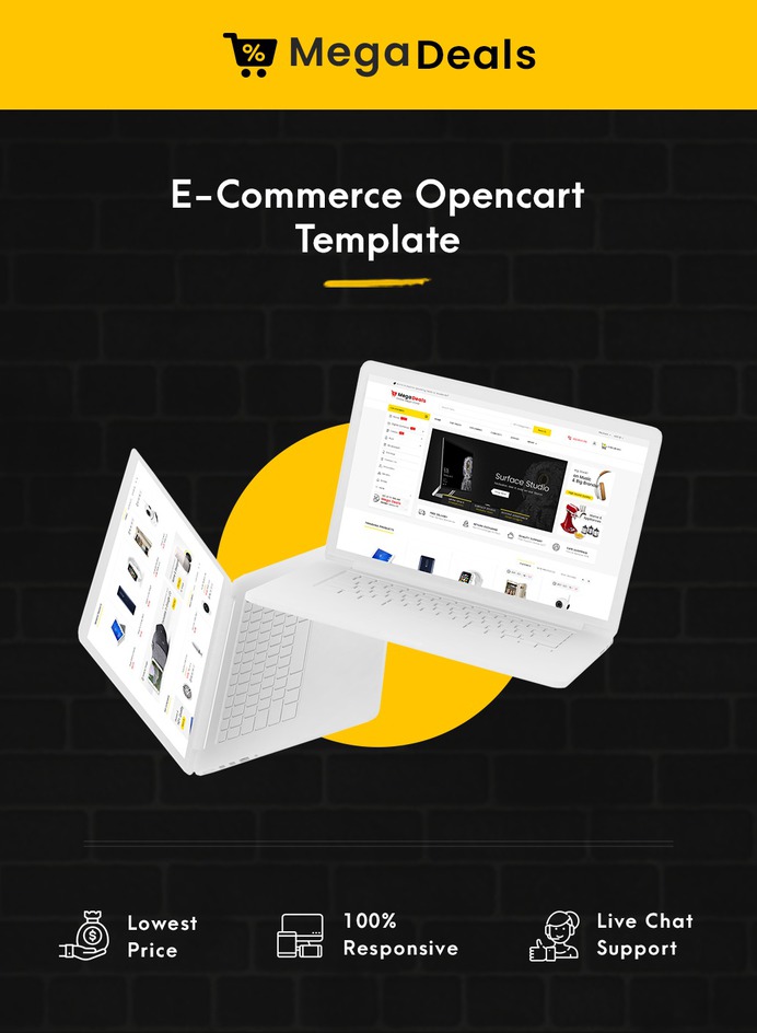 #Mega #Deals - #Opencart #MultiPurpose #Responsive #Theme | #TemplateTrip #eCommerce #Website #Design #Template