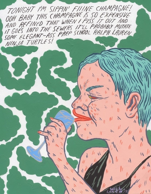 the drawings of Will Laren #laren #will