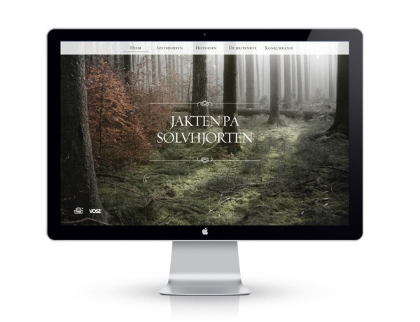 VOSS on the Behance Network #apple #page #photo #display #home #website #monitor #webpage