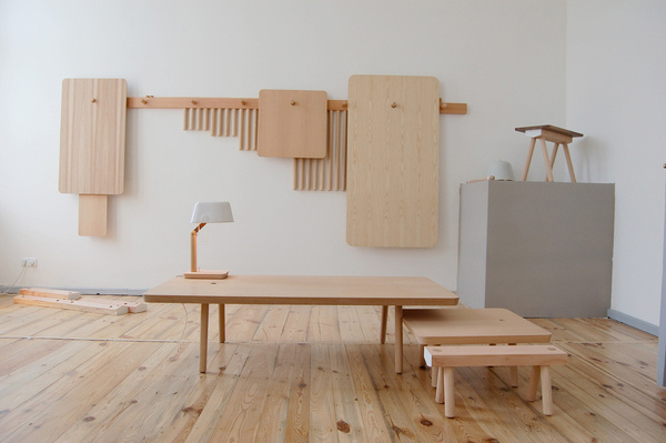 http://blog.leibal.com/furniture/wooden-peg-furniture/ #furniture #design #minimalism