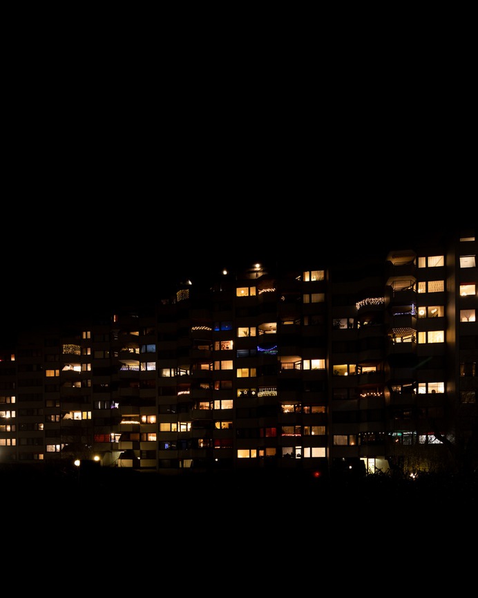 Night Architecture Light Black