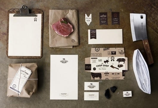 Graphic-ExchanGE - a selection of graphic projects - Kerry Ropper #shop #food #chop #branding