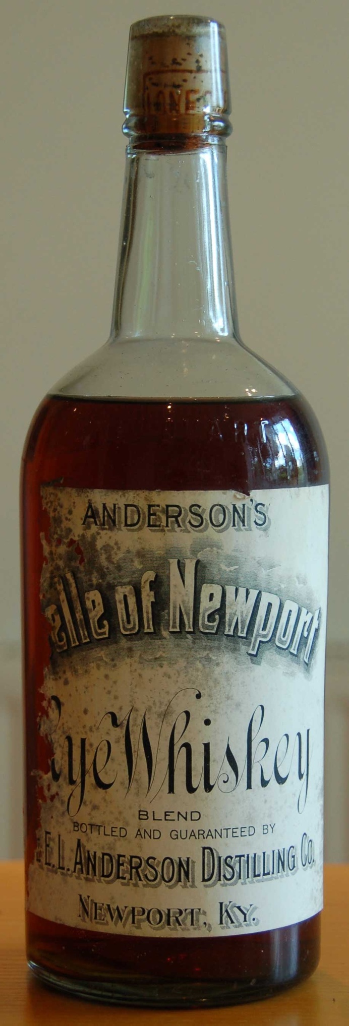 Vintage Whiskey Bottle