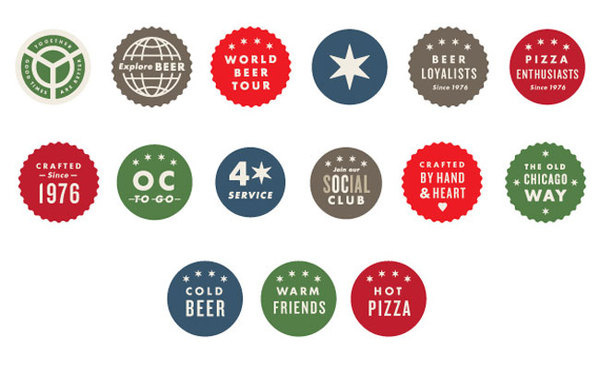 Old Chicago brand identity #design #graphic #identity