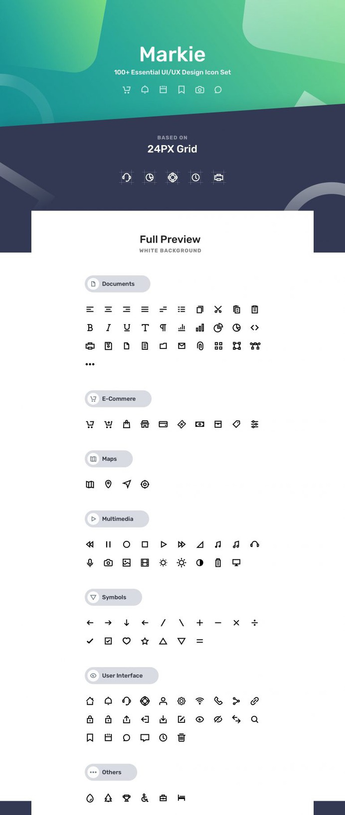 Markie Icon Set