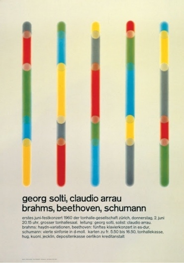Visual Kontakt - Design, Fashion, Photography, Architecture, Illustration and Typography: Josef Müller-Brockmann: Design #brockmann #swiss #grids #design #bars #poster #colour #mller #josef #typography
