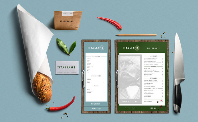 The Italians branding #branding