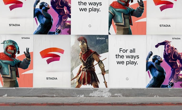 Google Stadia Branding - Mindsparkle Mag In partnership with Google and Google Creative Lab, Deutsch sought to capture and elevate the service's guiding principle: one place for all the ways we play. #logo #packaging #identity #branding #design #color #photography #graphic #design #gallery #blog #project #mindsparkle #mag #beautiful #portfolio #designer