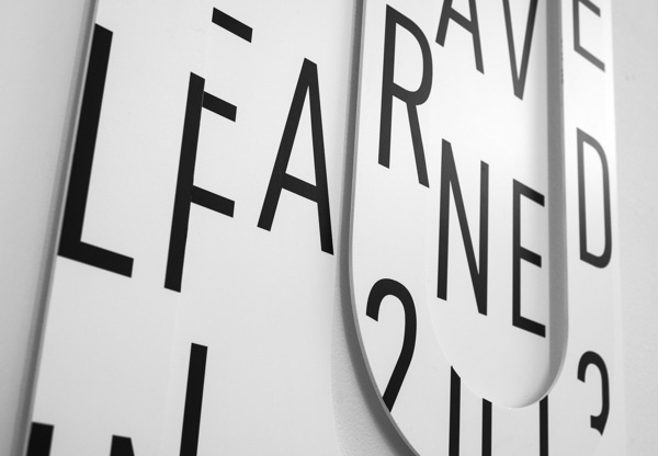 10 Things I Have Learned in 2013 #minimalist #croatia #2013 #design #graphic #clean #typographic #learn #sagmeister #poster #york #helvetica #new
