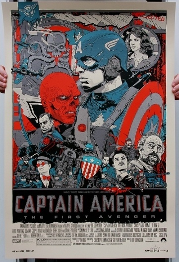captain_regular_ph.jpg 682×1.000 pixels #design #captain #illustration #poster #america #typography