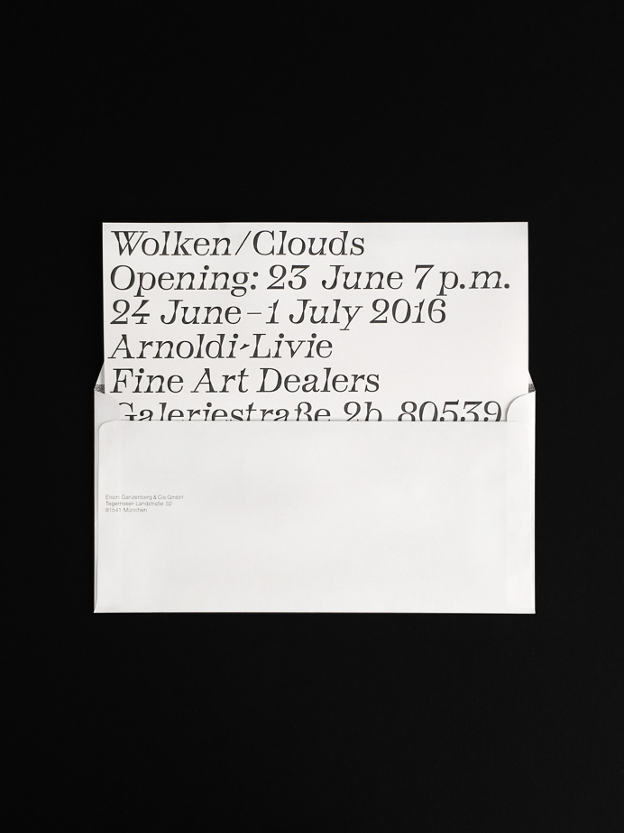 WOLKEN/CLOUDS Identity, design by OFF