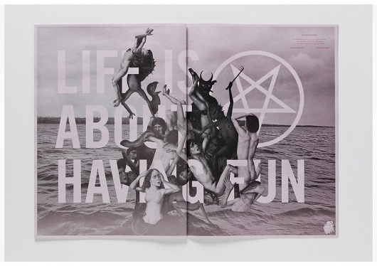 Michael Freimuth #blackwhite #typography #demons #photoshop #satan