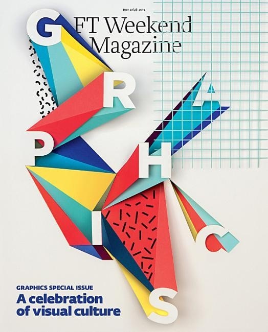 FT Weekend mag (UK) #graphic #triangles