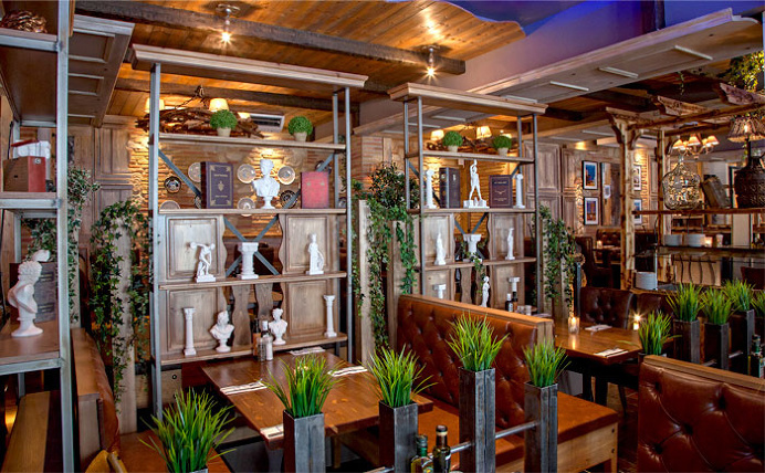 Rhodos Restaurant - #restaurant #decor