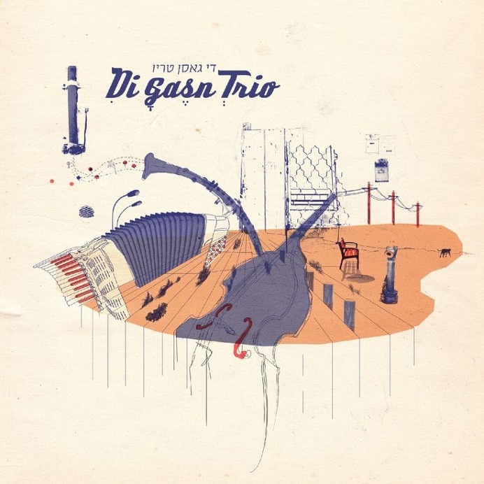 Di Gasn Trio Album cover Design by Tom Reznikov