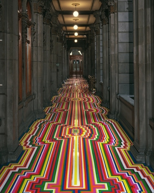 inspireworks #stripes #colors #art #floor