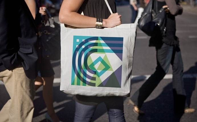 CFA_Bag #dynamic #branding #farms #geometric #cfa #identity #logo