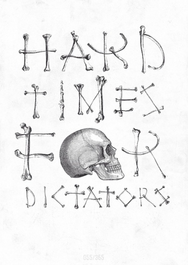 055/365 - The All Day Everyday Project | Flickr - Photo Sharing! #skull #bones #poster