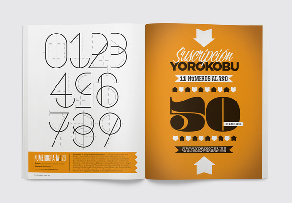 Numerografía – Yorokobu #graphic #number #design #typography
