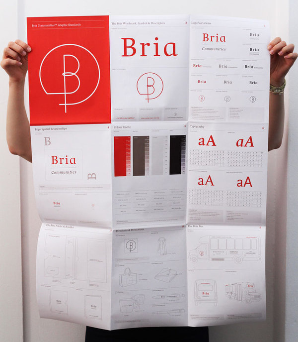 Bria Communities Brand Development | Kolke – Digital centric brand ideas and design agency – Vancouver #brand #graphic #standard #quidelines