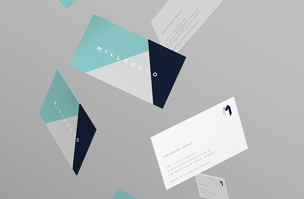 Miller & Co on Behance #cards