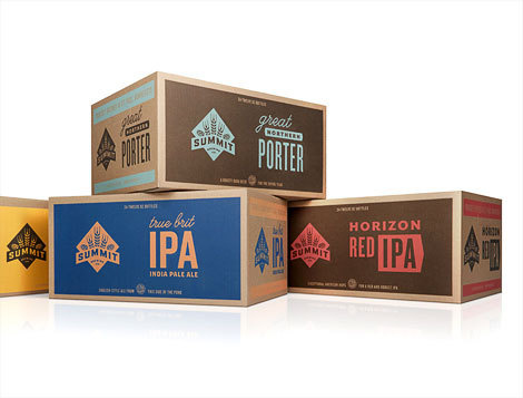 Summit Brewing Cases #packaging #beer