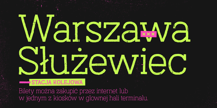 Austral slab handwritten font antipixel mindsparkle mag neon yellow pink typography type design