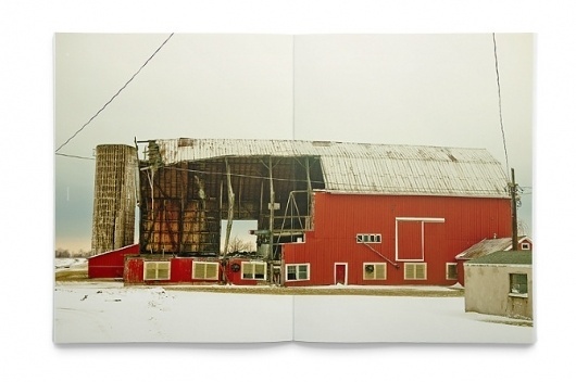 winterzine - DLA #red #zine #barn #photographer #photography #merriam #brian #magazine #winter