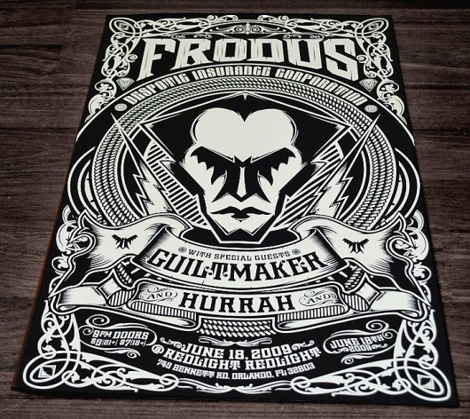 Pale Horse Design #frodus #gigposters #design #gigs #palehorse #poster #concerts