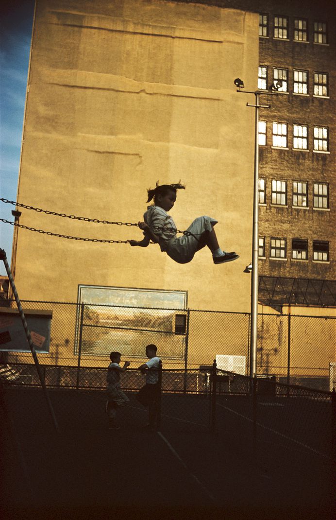 ERNST HAAS ESTATE | COLOR: NEW YORK #swing #photography #newyork #ernesthaas