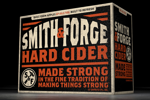 soulsight® | Featured Work | Smith & Forge Hard Cider #design