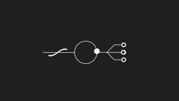 SATIN WEB LOGO on Behance #animation #motion #minimalism #black #simple #gif #logo #science