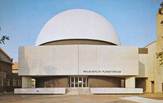 planetarium, mclaughlin planetarium, architecture, sphere