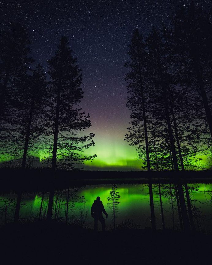 Photographer Jani Ylinampa Captures The Northern Lights in Finland