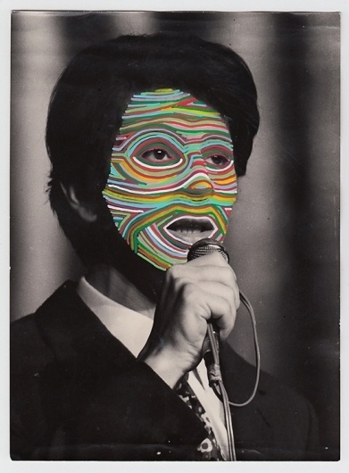 DOMAINS : LUIS DOURADO #cut #dourado #luis #design #graphic #color #portrait #men #collage