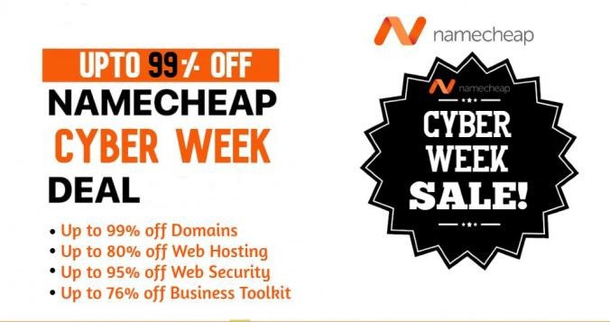 Turn Cyber Week upside down with up to 99% off 🛸 Don't get trapped in the parallel universe of missed deals. Shop with Namecheap to save upto 99% : https://bit.ly/3t2RA2i 

Domains - Up to 99% off 
Hosting & Email - Up to 80% off
Web Security - Up to 95% off
Business Toolkit - Up to 76% off

Learn more: https://bit.ly/3Rj1OEb 
