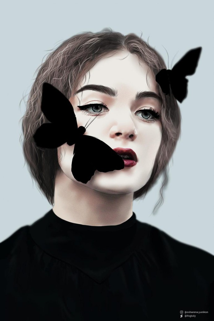 Butterfly Girl by ItsGiuly