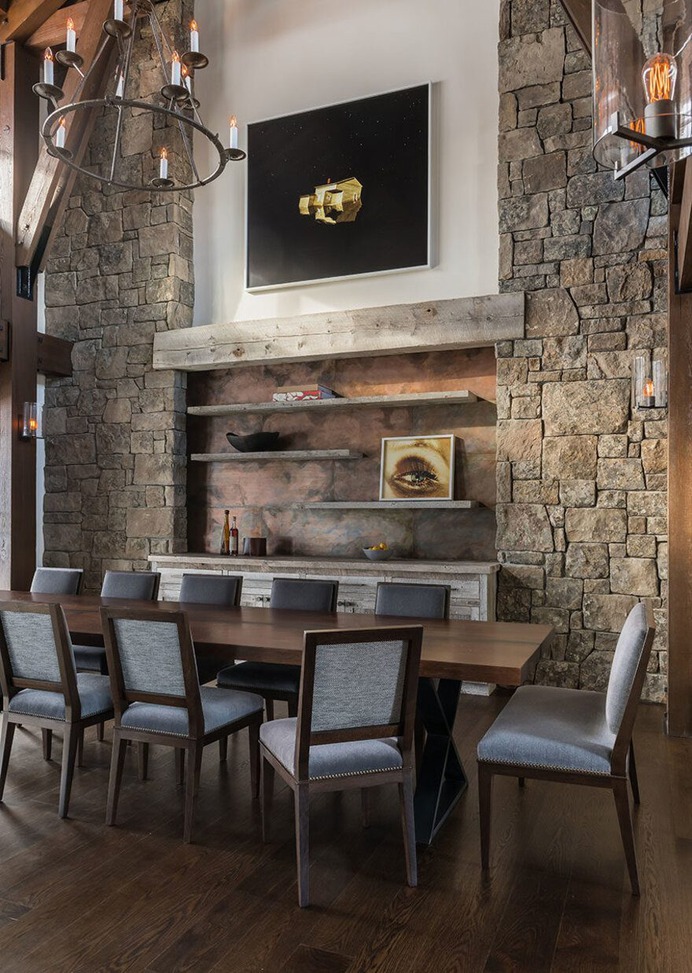 dining room / Carney Logan Burke Architects