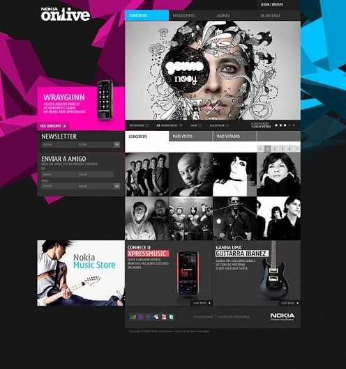 Web design inspiration | #314 « From up North | Design inspiration & news