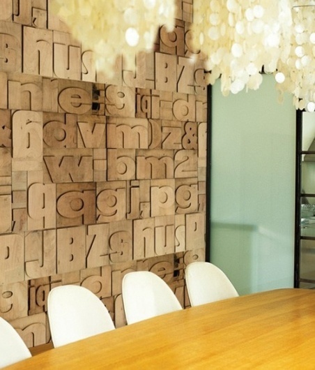 letterpress wallpaper | the style files #wallpaper #letterpress #typography