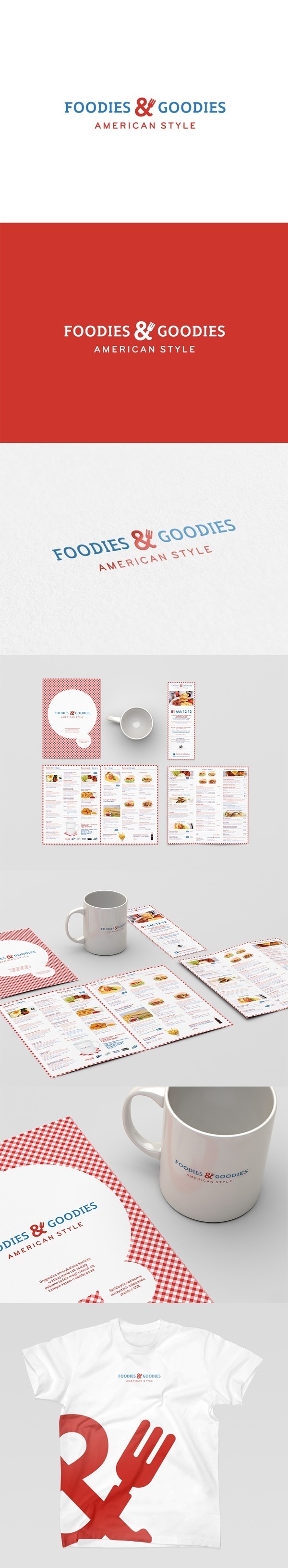 Foodies & Goodies #an #prints #branding #american #restaurant #identity #for #logo #style