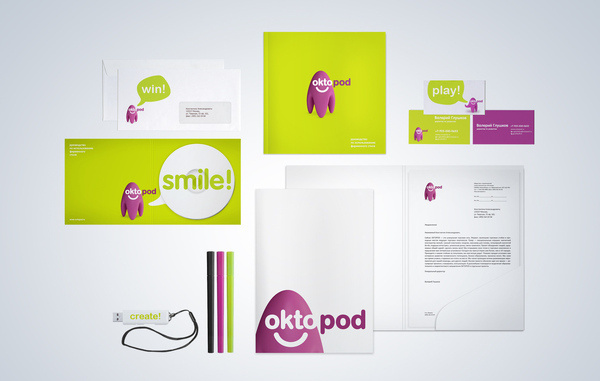 Oktopod Rebranding #strategy #gifts #corporate #brand #emotional #identity