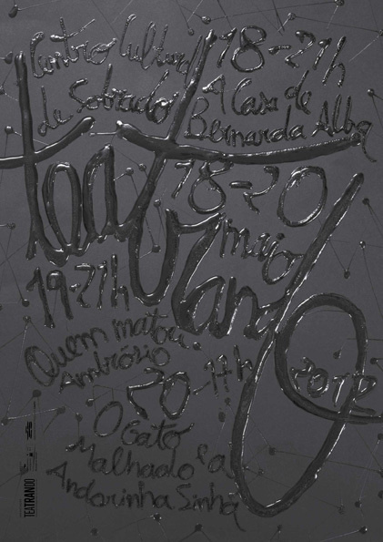 Typeverything.com -Â Teatrando 2012 by Sergio Alves. #mixed #type #media