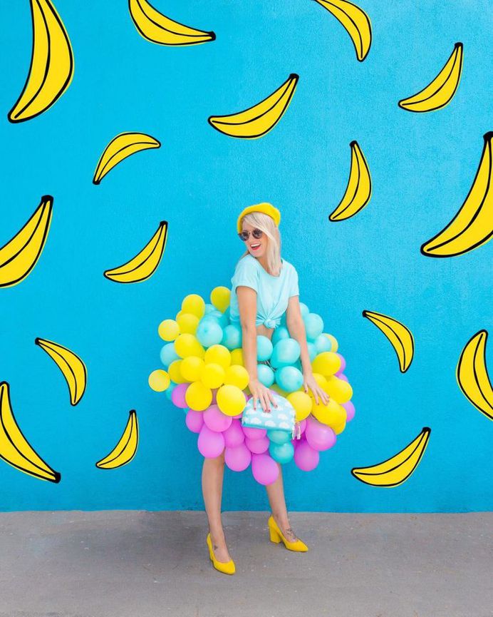Visual Optimism: Candy-Colored Self-Portraits by Leslie Schneider