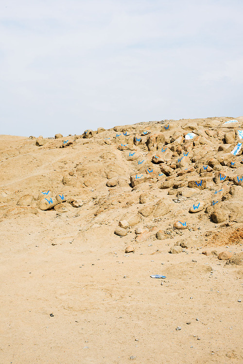 Will's World #photo #letter #sand #stones